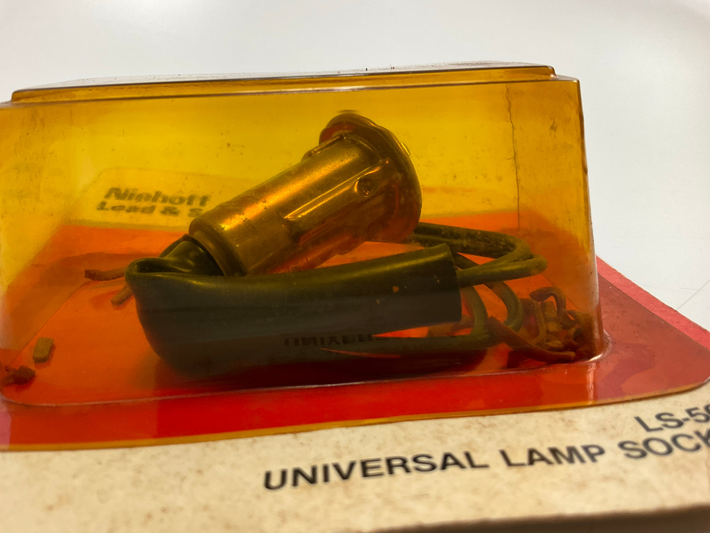 Niehoff LS560 Parking Lamp Light Bulb Socket Pigtail For Bulb # 1034, 1154, 1157