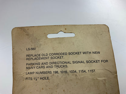 Niehoff LS560 Parking Lamp Light Bulb Socket Pigtail For Bulb # 1034, 1154, 1157