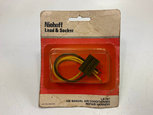 Niehoff LS-707 3-Wire HVAC A/C & Multi-Purpose Relay Pigtail Wire Connector