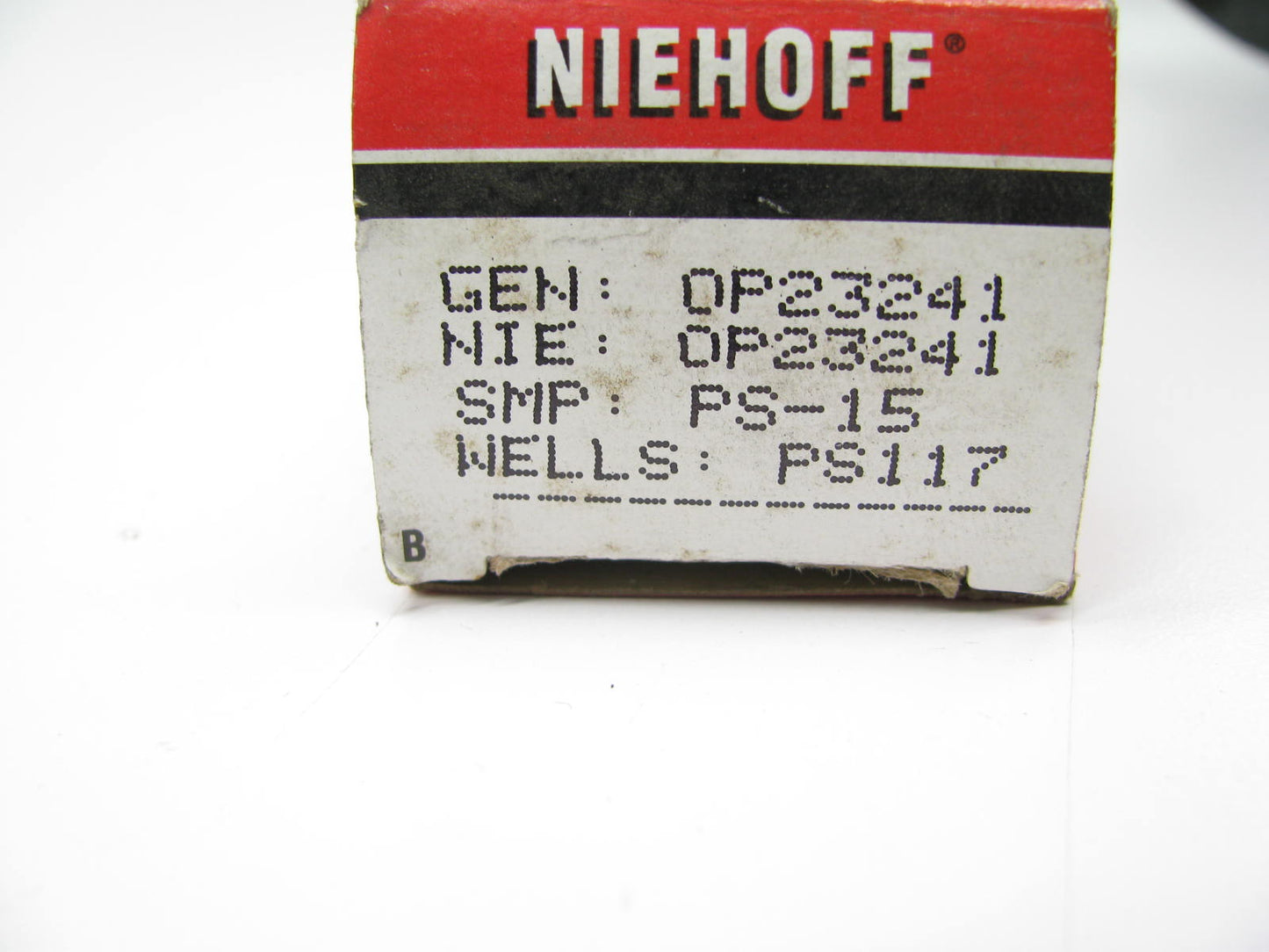 Niehoff OP23241 Oil Pressure Sender For Dash Light