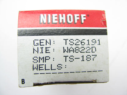 Niehoff TS26191 Engine Cooling Fan Switch