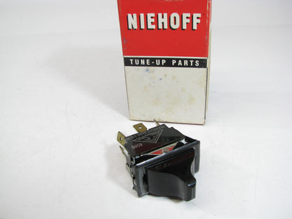 Niehoff UN241S Rocker Switch - 35 Amp 12V 3 Terminal - For 1.4'' X .8'' Hole