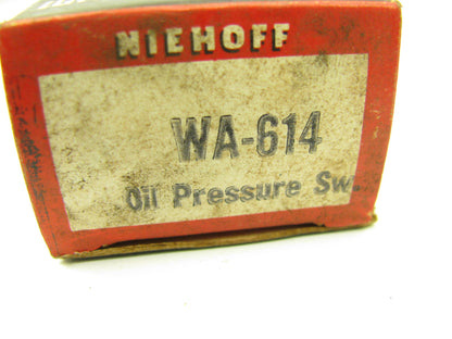 Niehoff WA-614 Engine Oil Pressure Light Switch Sender Sensor
