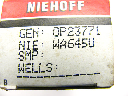 Niehoff WA645U Engine Oil Pressure Sender Switch Sensor