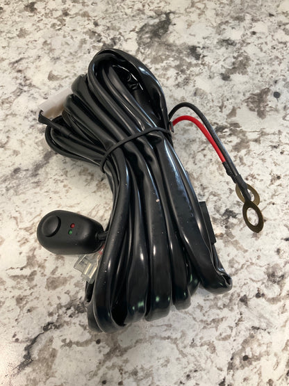 Night Vision NV000H1 1 Lead Lights Off-road Lamp Wire Harness Switch Install Kit