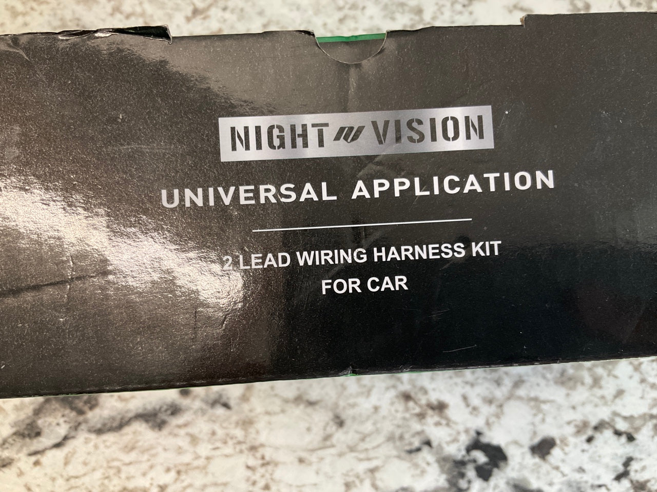 Night Vision NV000H2 Dual 2 Lead LED Light Wire Harness With On / Off Switch