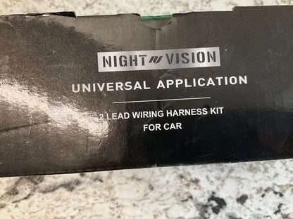 Night Vision NV000H2 Dual 2 Lead LED Light Wire Harness With On / Off Switch