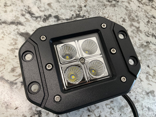Night Vision NVC4F4W Universal 4'' LED Cube Driving Light Lamp