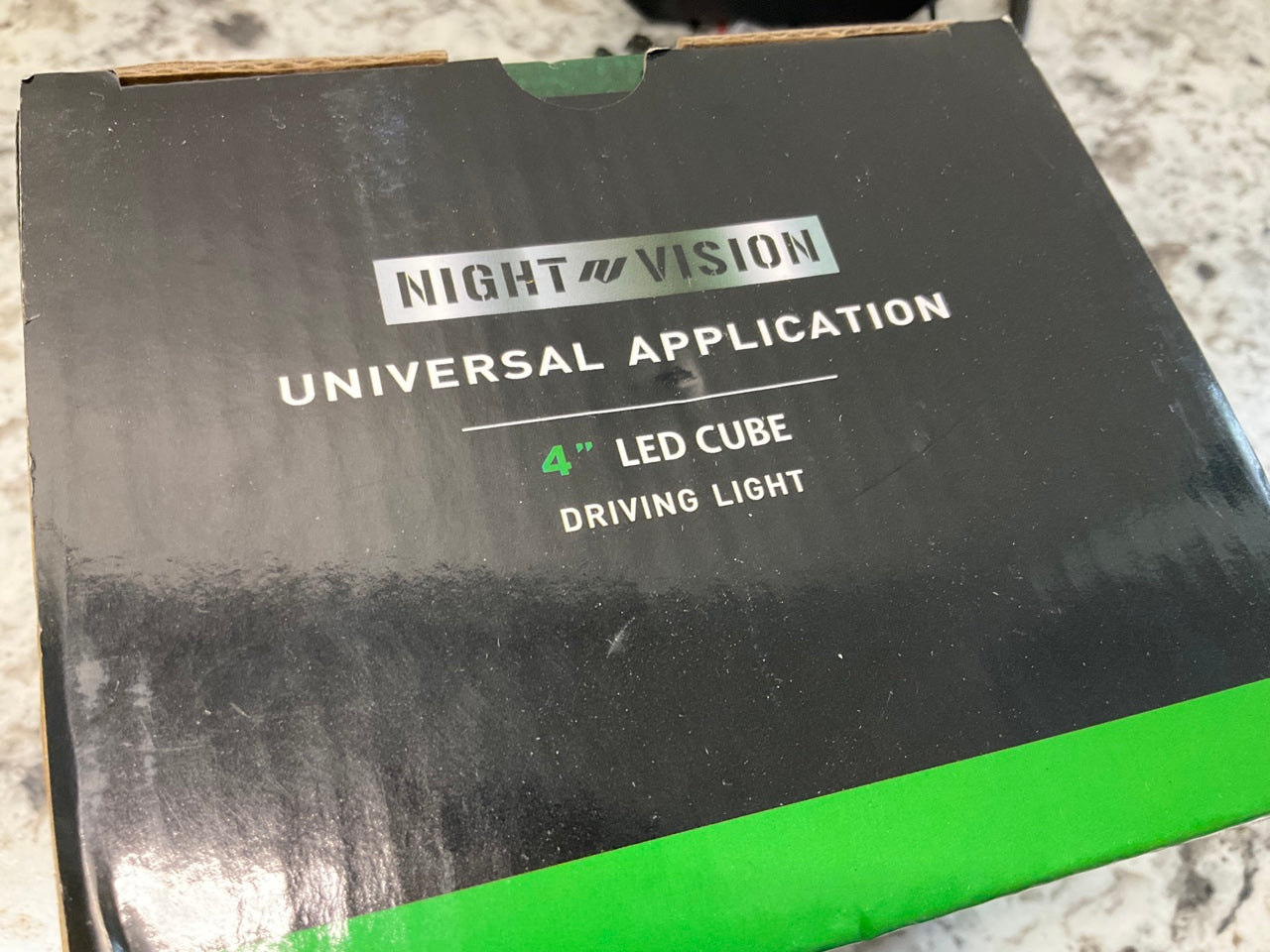 Night Vision NVC4F4W 4'' Cube LED Driving Light Lamp