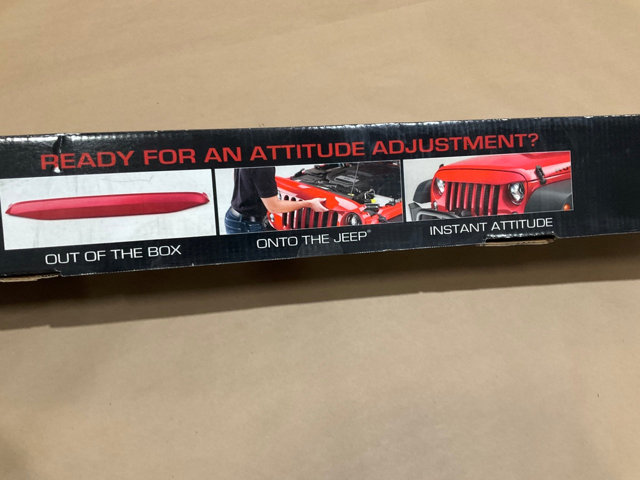 Nighthawk NH1001-PR4 Light Brow Flame Red, PR4 For 2014-2018 Jeep Wrangler JK