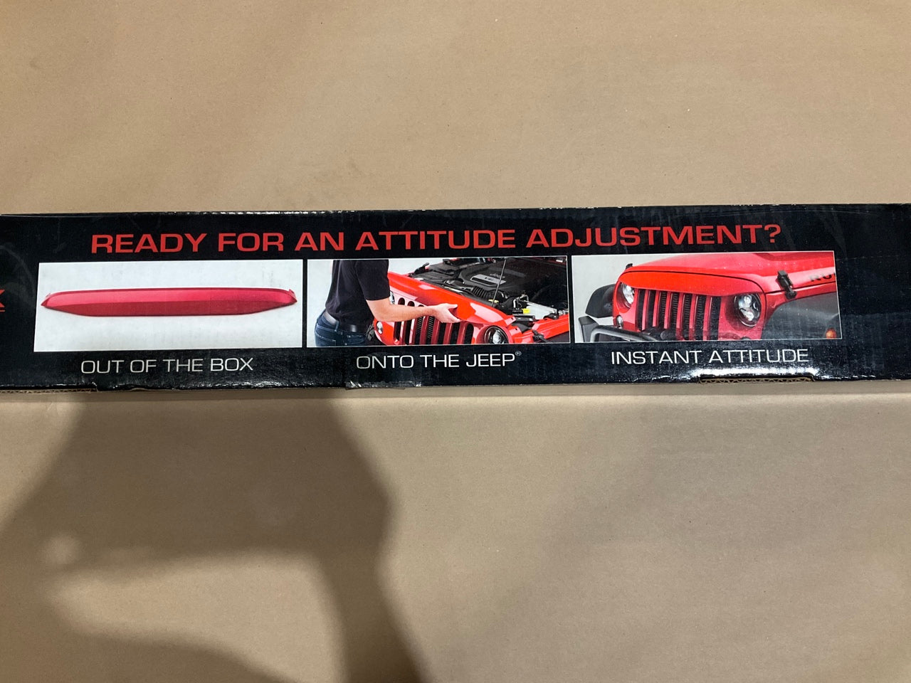 Nighthawk NH1001-PRC Light Brow Firecracker Red, PRC For 14-18 Jeep Wrangler JK