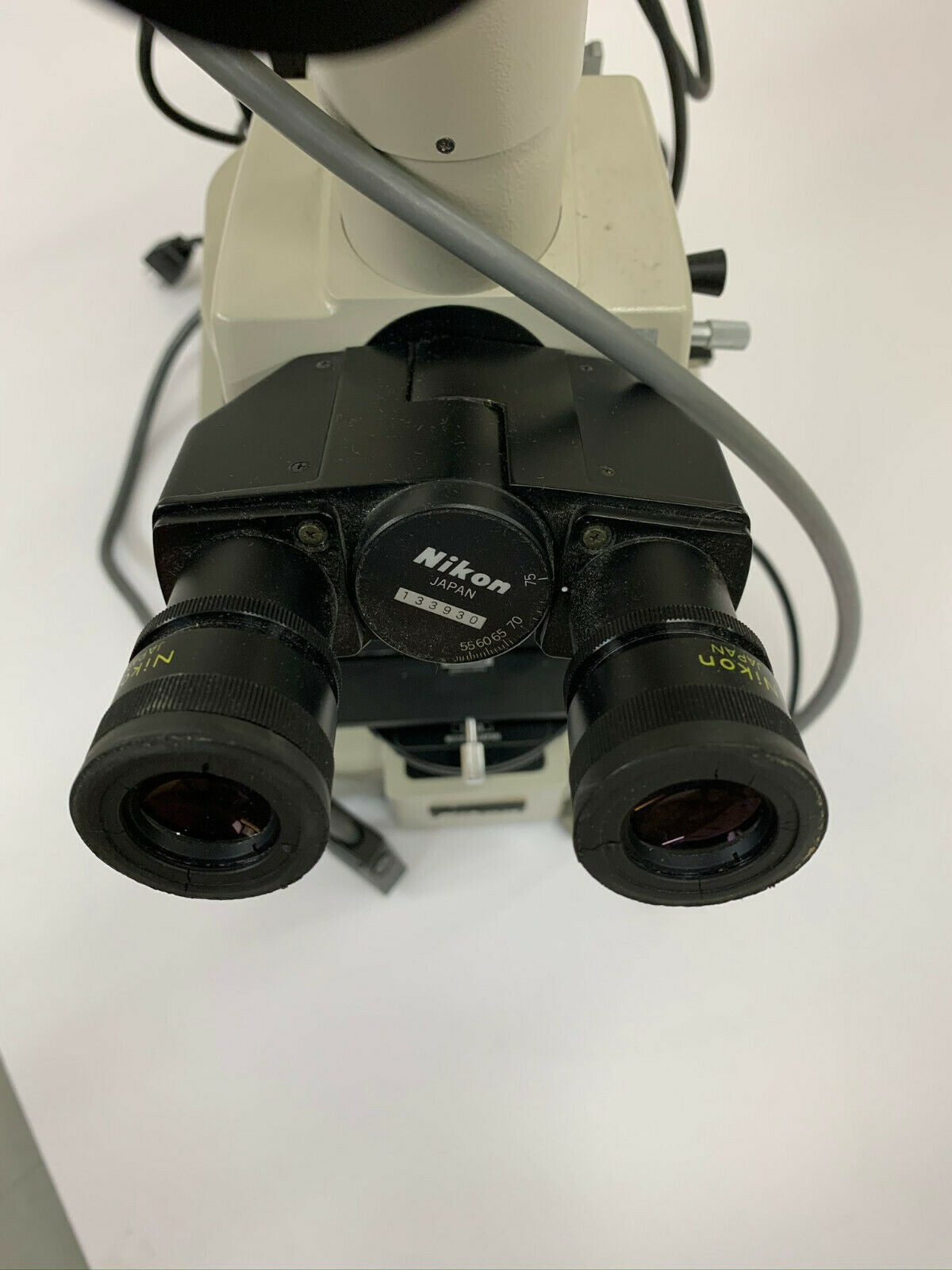 UNTESTED Complete Nikon Fluophot Microscope + Nikon FX-35A Camera + 2 Objectives