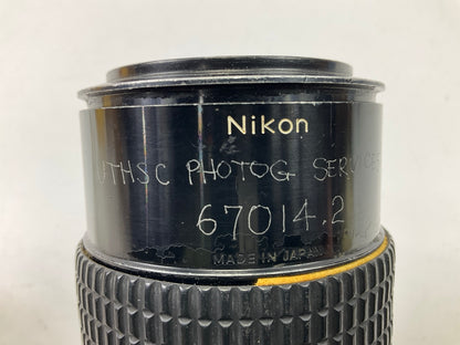 Nikon NIKKOR-105MM  PARTS ONLY LENS