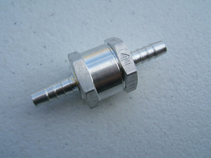 Non-Return One Way 1/4'' Inch Air Fuel Oil Check Valve Diesel Gas 1/4'' 6mm
