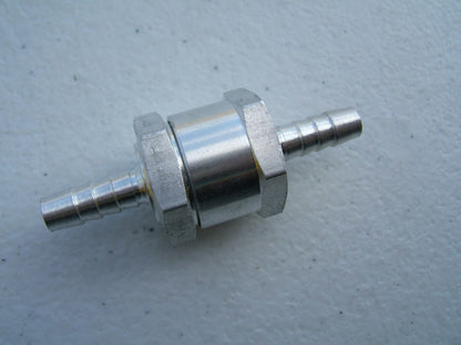 Non-Return One Way 1/4'' Inch Air Fuel Oil Check Valve Diesel Gas 1/4'' 6mm