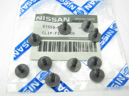 (10) PCS Door Panel Trim Clips Retainers OEM For Nissan Gray In Color 015530050U