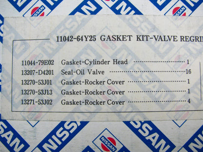 NEW - OEM 11042-64Y25 Cylinder Head Gasket Set For 1991-1994 Nissan 2.0L SR20