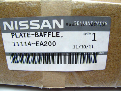 NEW Genuine OEM For Nissan Oil Pan Windage Baffle Plate 2005-2012 VQ40DE 4.0L V6