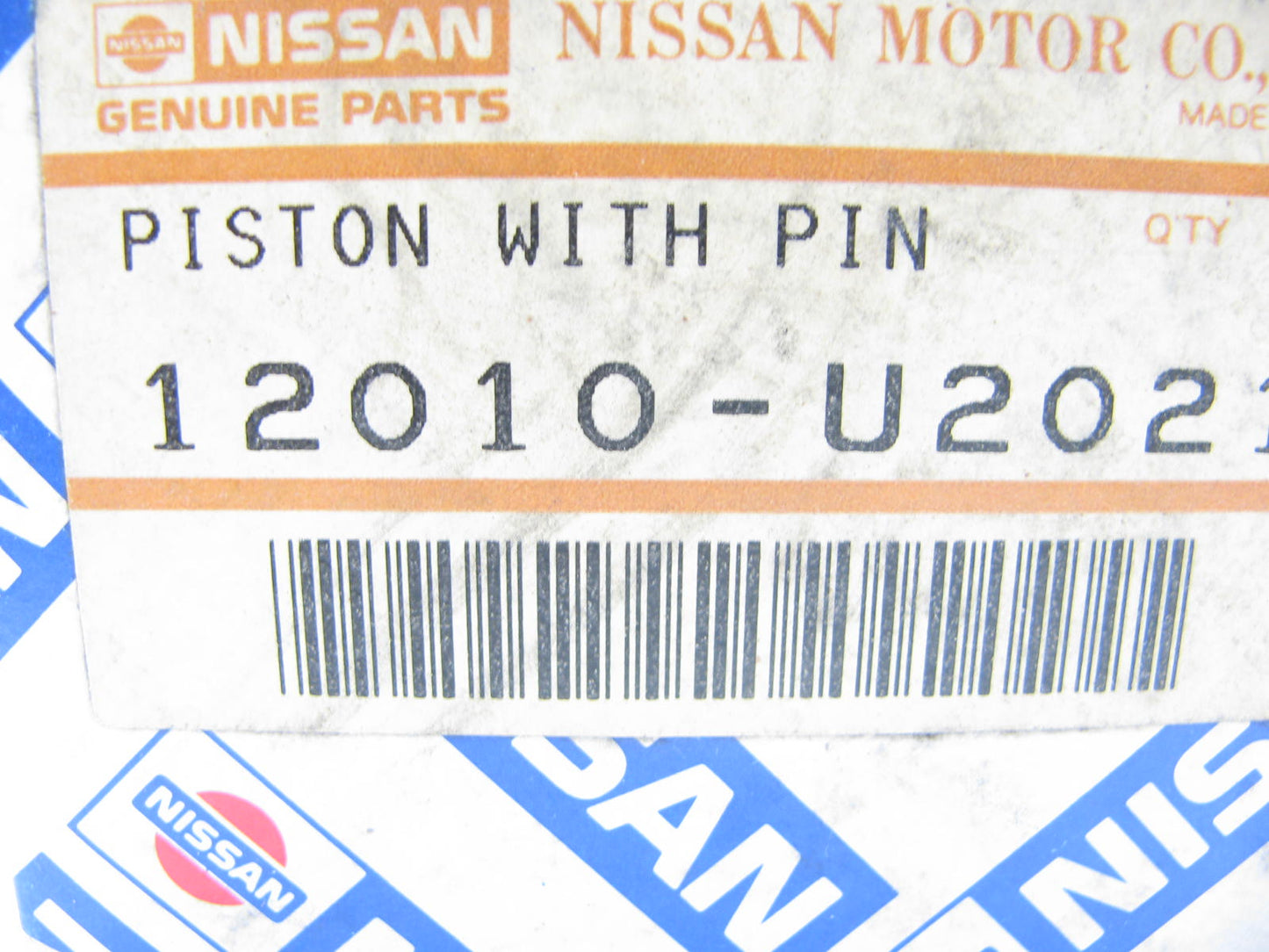NEW OEM 12010-U2021 Engine Piston STD For 1973 Datsun 610, 1974 620 710 1.8L I4
