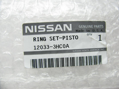 NEW Genuine STANDARD Size Engine Piston Ring Set OEM For 2011-2012 Nissan Versa