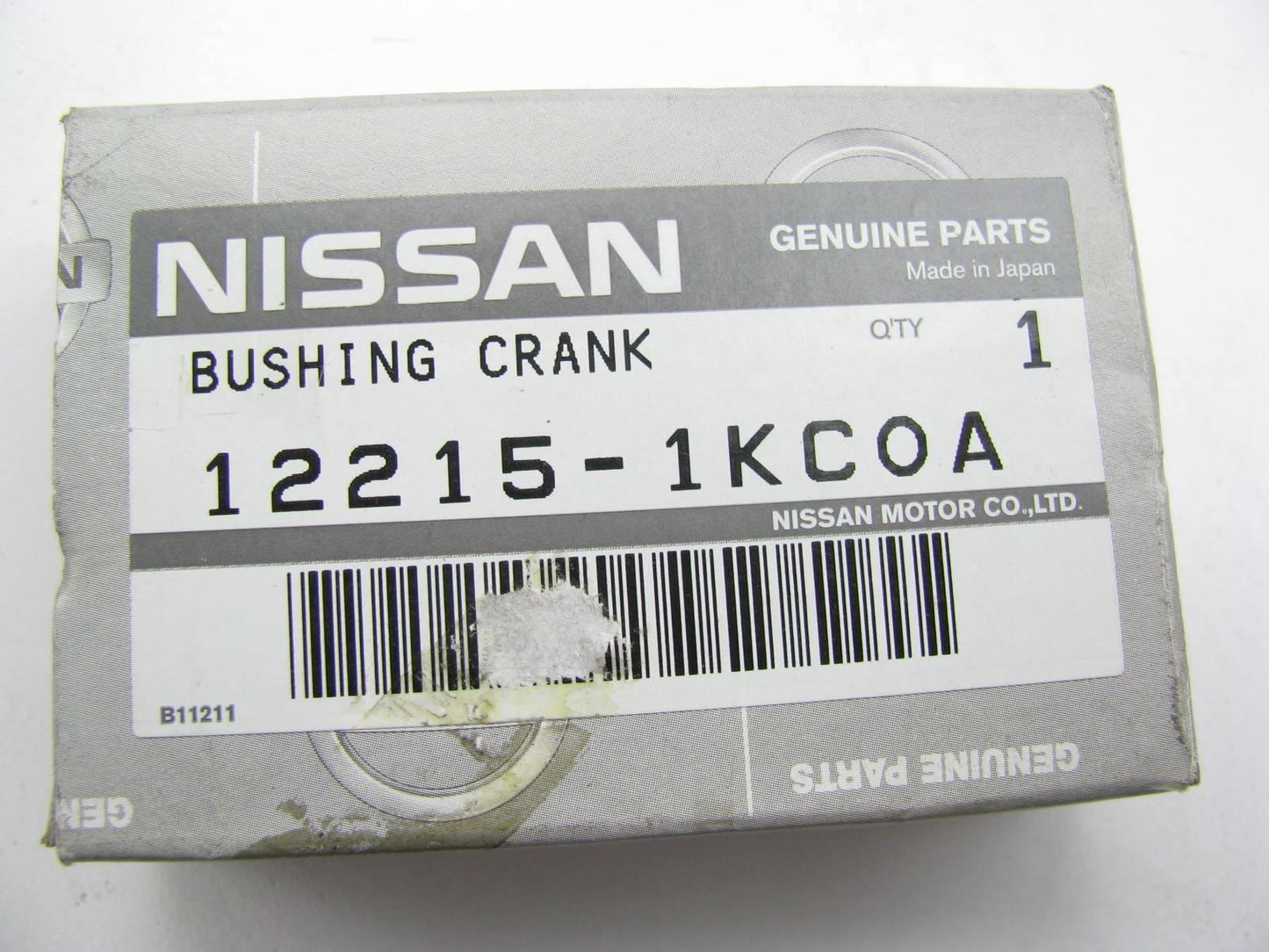 New Genuine OEM Engine Crankshaft Main Bearing PAIR For 10-14 Cube MR18DE Grade0