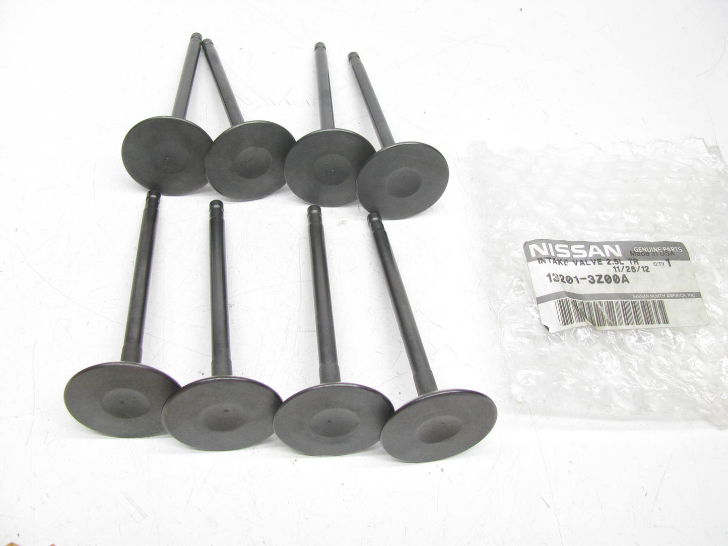 (x8) Engine Intake Valves OEM  13201-3Z00A  For 2002-2019 Nissan 2.5L QR25DE