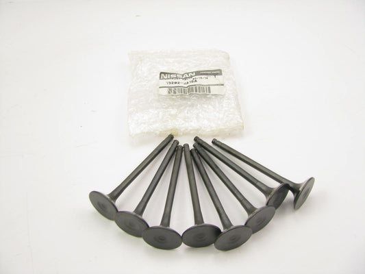(8) NEW GENUINE Engine Exhaust Valves OEM For 2007-2013 Nissan 2.5L QR25DE