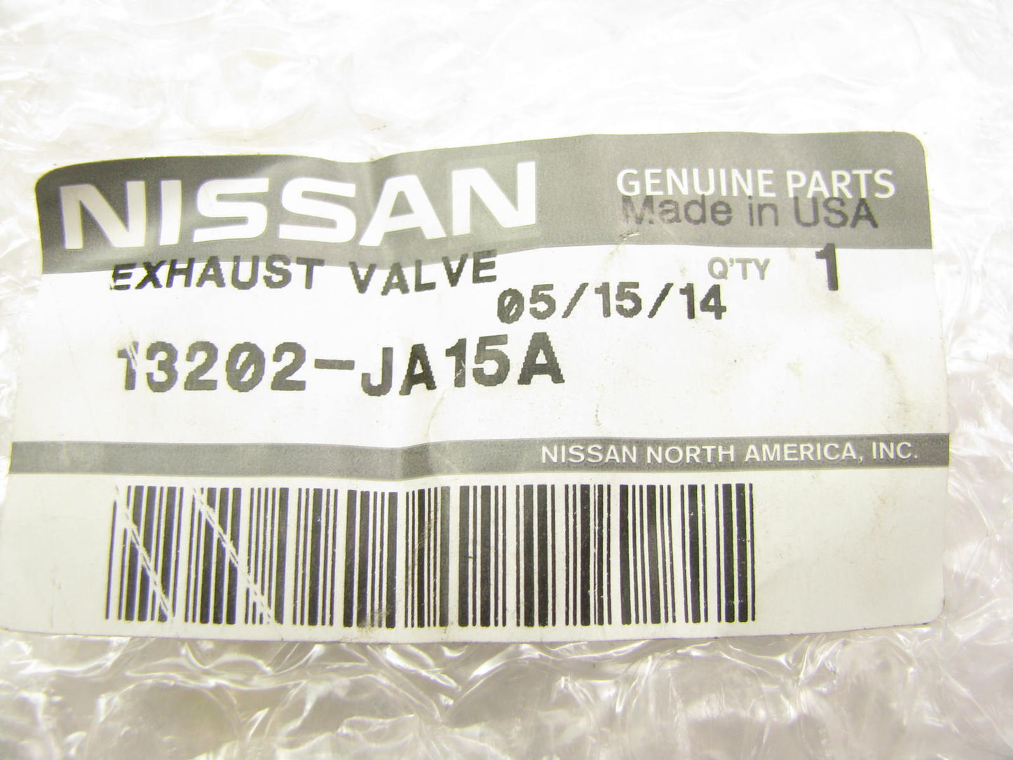 (8) NEW GENUINE Engine Exhaust Valves OEM For 2007-2013 Nissan 2.5L QR25DE