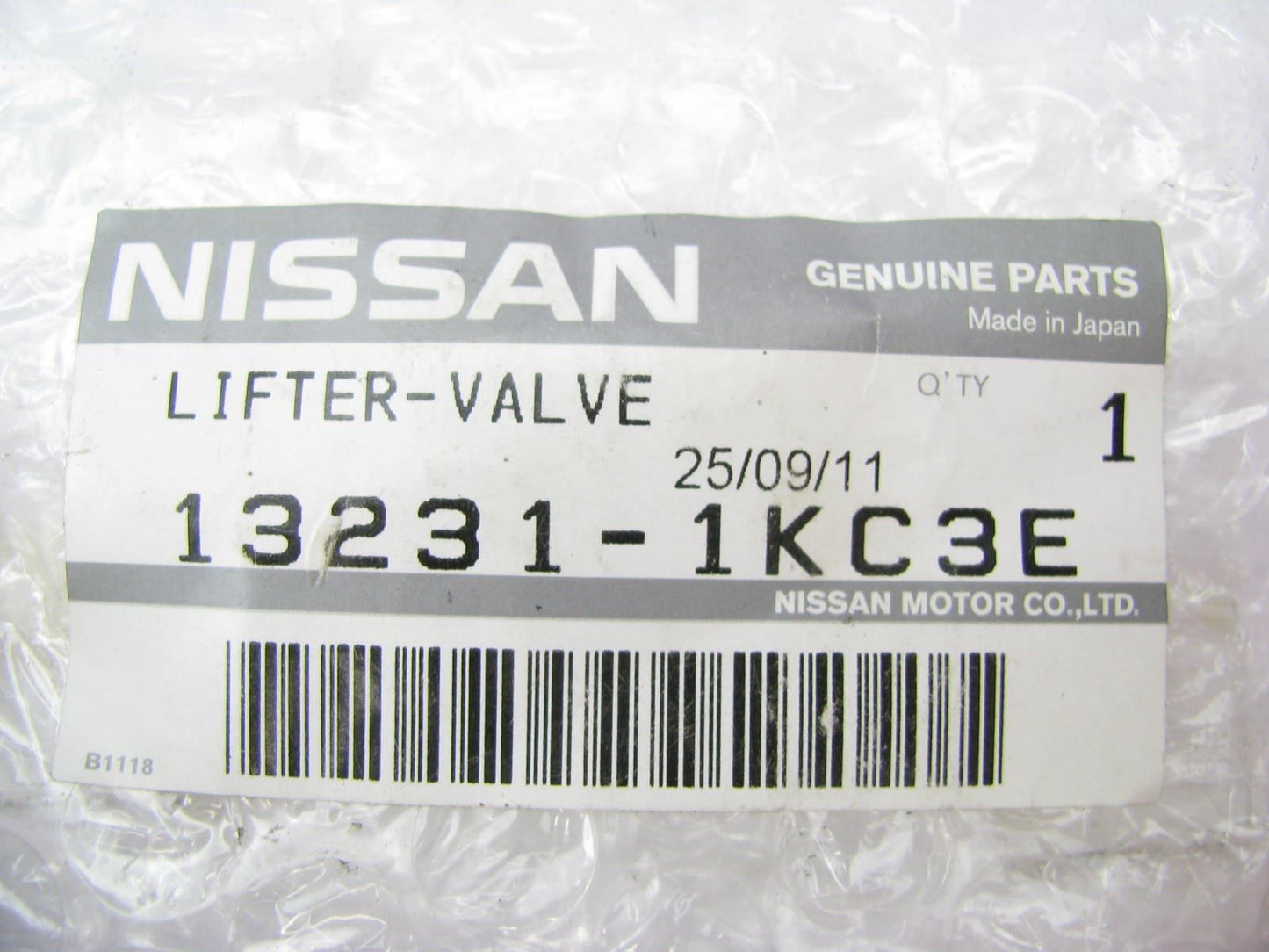 Engine Camshaft Follower EXHAUST Valve Lifter 3.38mm OEM For Nissan 132311KC3E