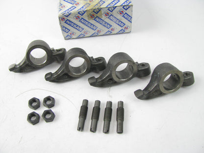 (4) NEW GENUINE 13258-18003 Engine Rocker Arms For 1979-82 Datsun A14 A15