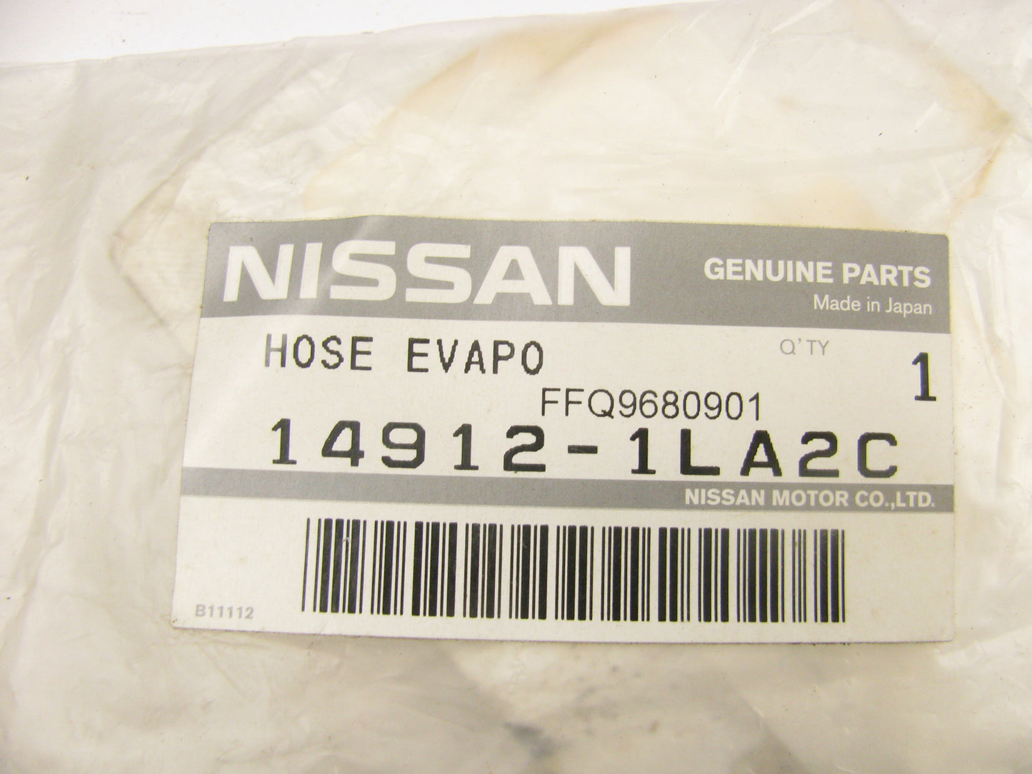 New Genuine OEM Fuel Evap Control Valve Rubber Hose Tube For 17-21 Armada 5.6L