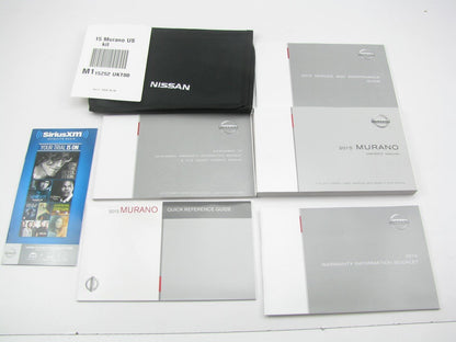 NEW GENUINE Owner's Manual Information Packet Booklet OEM For 2015 Nissan Murano