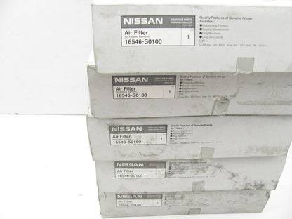 (5) NEW GENUINE Air Filters OEM For 1983-1986 Nissan 720 Pickup, 521 620