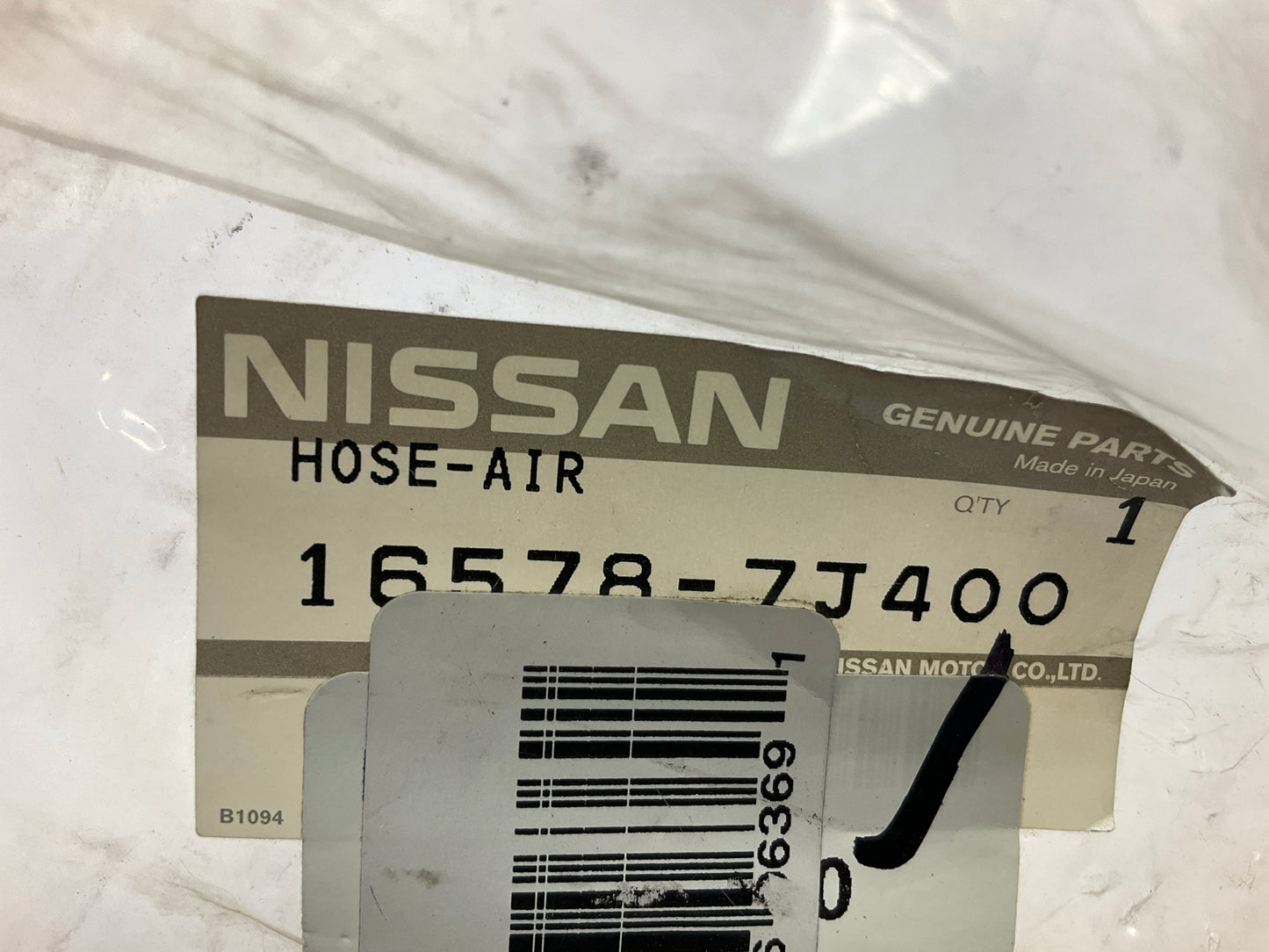 NEW Engine Air Cleaner Air Intake Hose OEM For 1999-02 Infiniti G20 16578-7J400