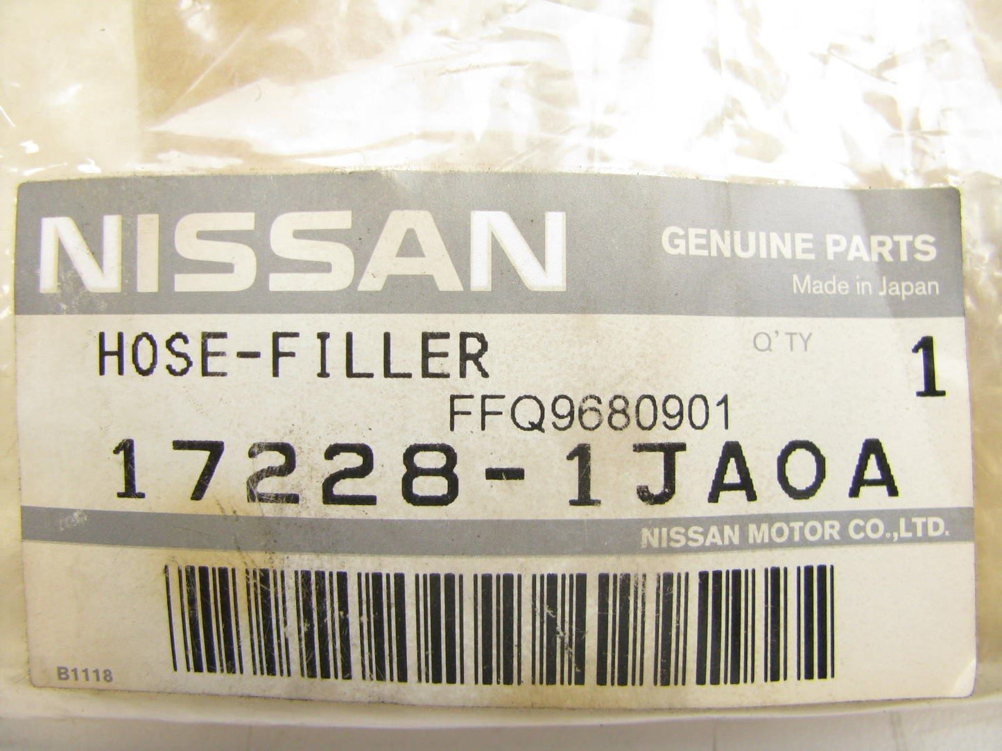 NEW GENUINE Fuel Tank Filler Neck Tube Hose OEM For 2011-17 Nissan Quest 3.5L V6