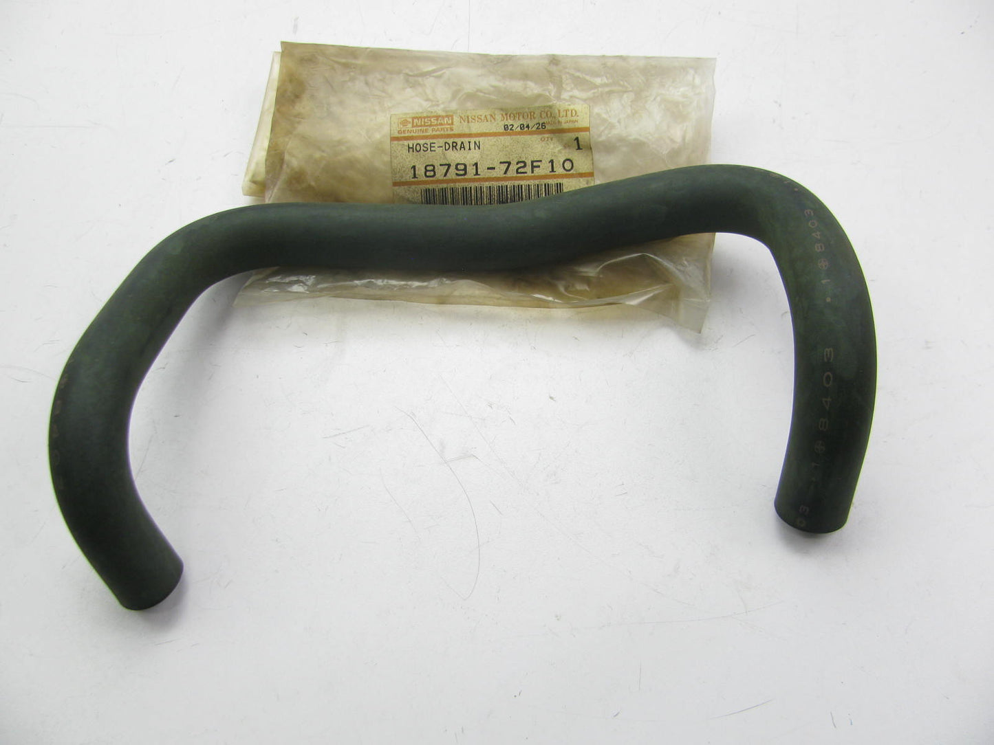 NEW - OEM 18791-72F10 Fuel Vapor Canister Drain Hose For 1996-1998 Nissan 240SX