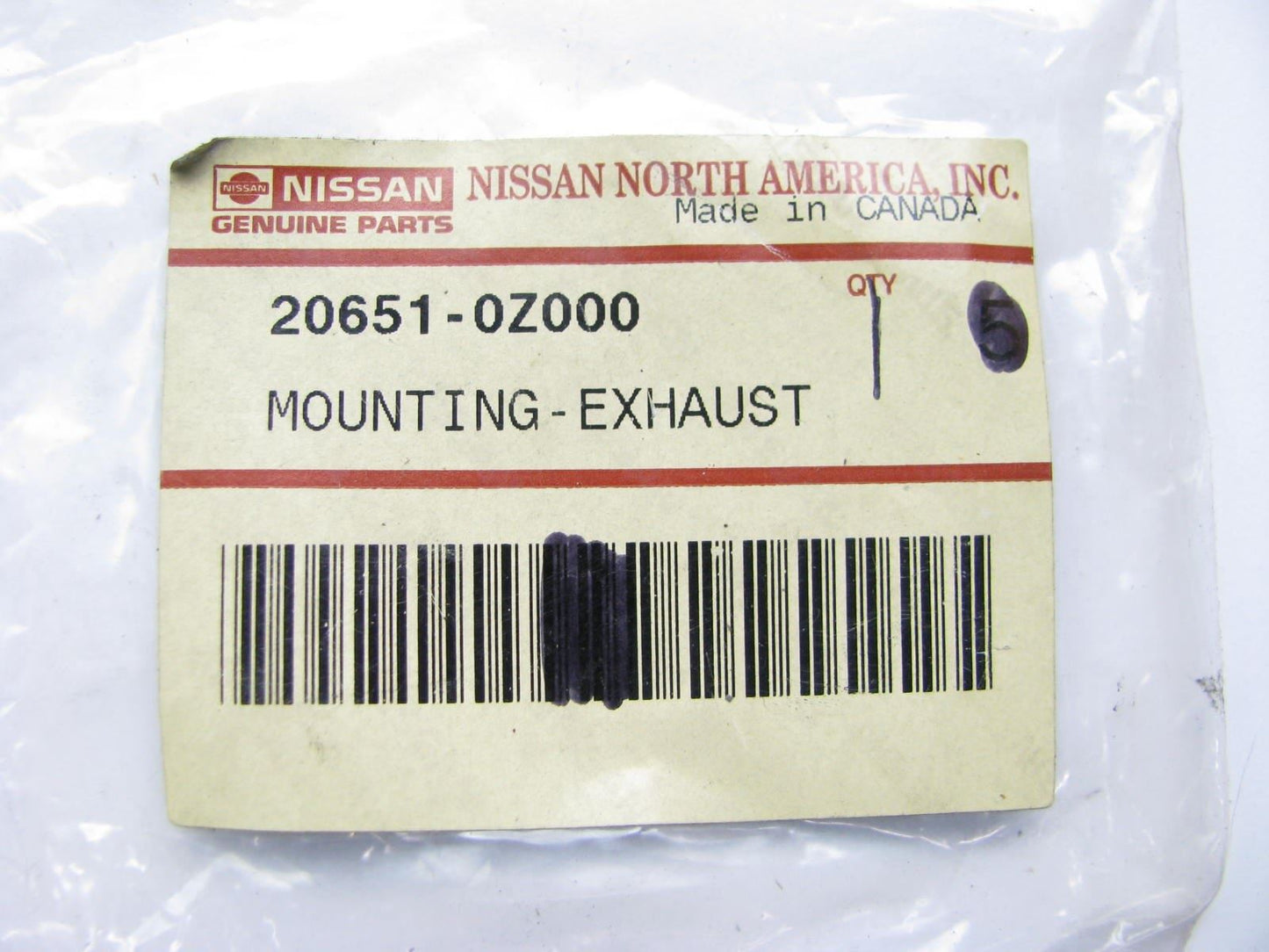 NEW GENUINE Exhaust System Hanger OEM For 2000-01 Nissan Altima 2.4L 20651-0Z000