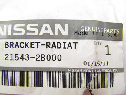 NEW GENUINE UPPER Radiator Mount Bracket OEM For 1998-2001 Nissan Altima 2.4L