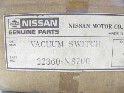 NEW GENUINE OEM 22360-N8700 Vacuum Switch For 1979-1981 Nissan 200SX 2.0L Z20E