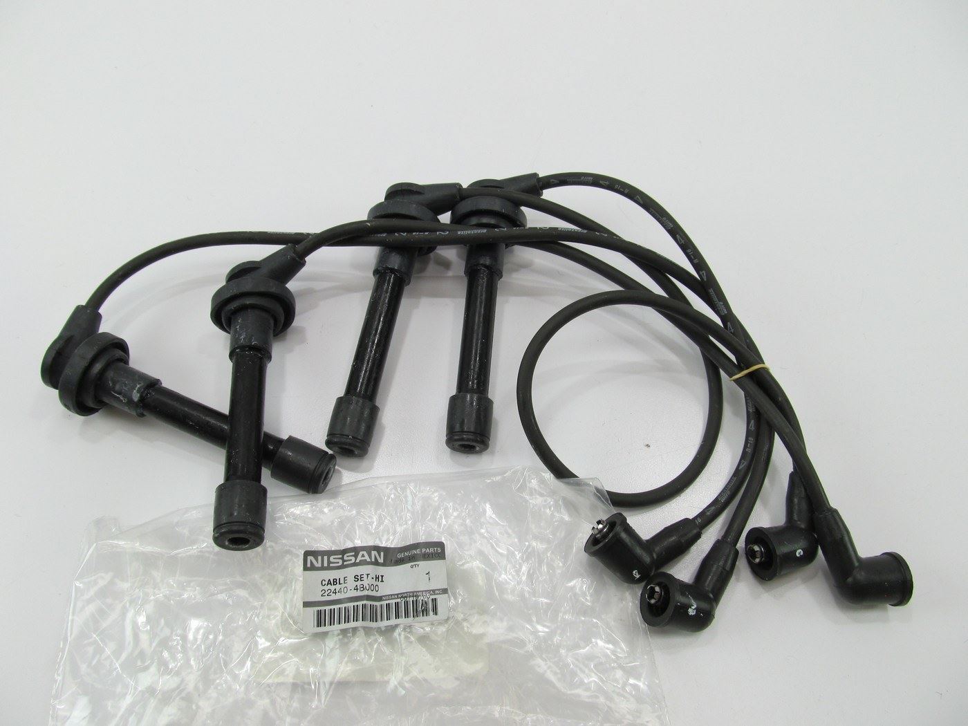 NEW - OEM Spark Plug Wire Set 22440-4B000 For 1995-1999 Nissan Sentra 1.6L