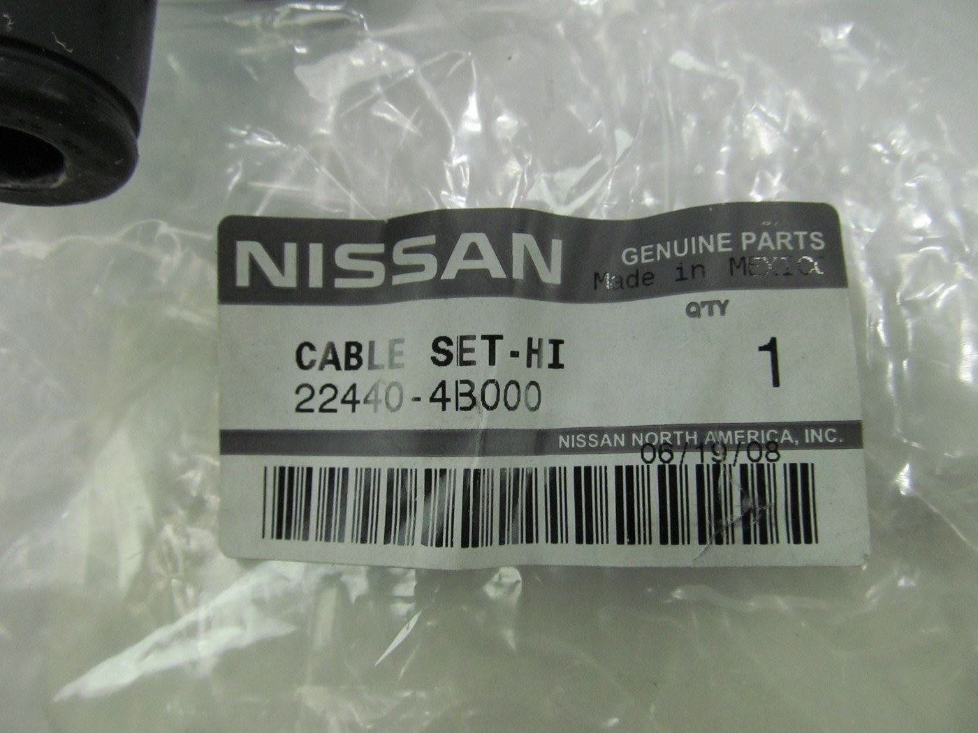 NEW OEM Spark Plug Wire Set 22440-4B000 For 1995-1999 Nissan Sentra 1.6L GA16DE
