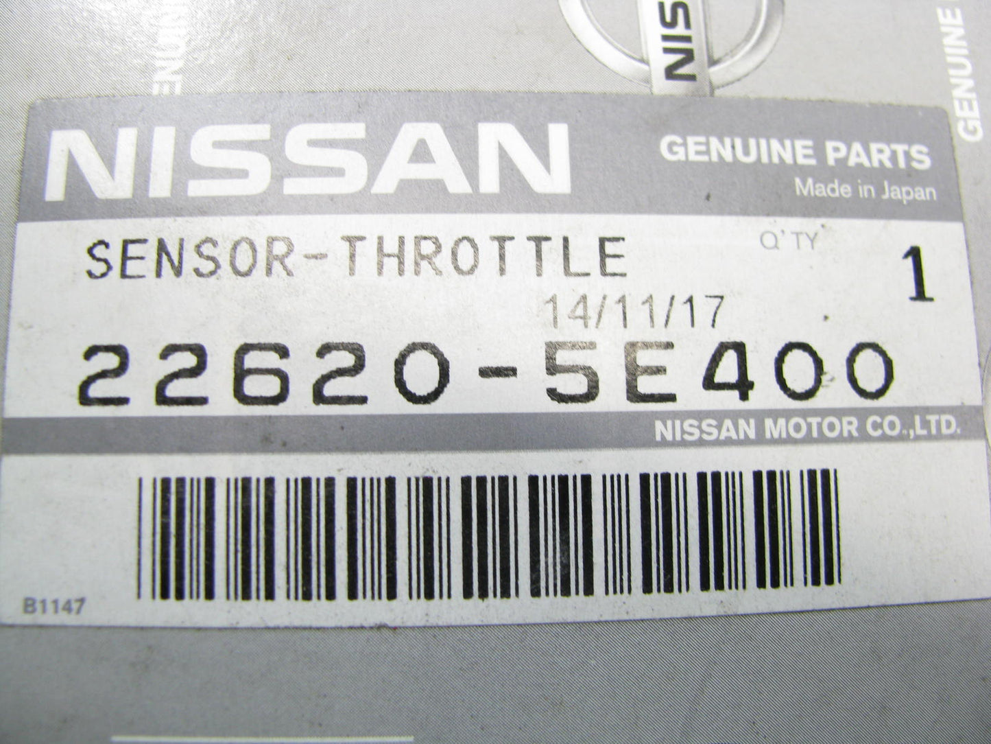 NEW - OEM 226205E400 Throttle Position Sensor For 96-01 Nissan 2.4L 4.1L