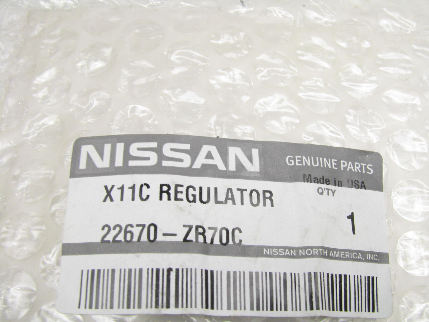 NEW GENUINE Fuel Pressure Regulator OEM For Nissan Versa 22670ZR70C
