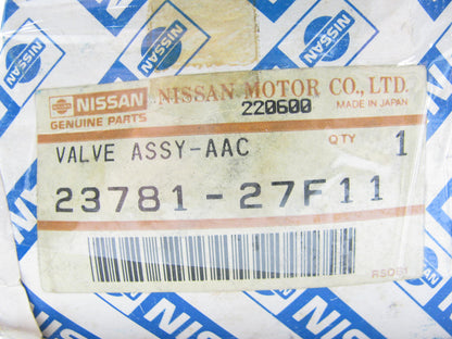 NEW GENUINE OEM 2378127F11 Idle Air Control Valve IAC For 1985-88 Nissan 200SX