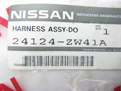 New OEM Front Right Door Wire Harness For 2008-2012 Nissan Versa 24124ZW41A