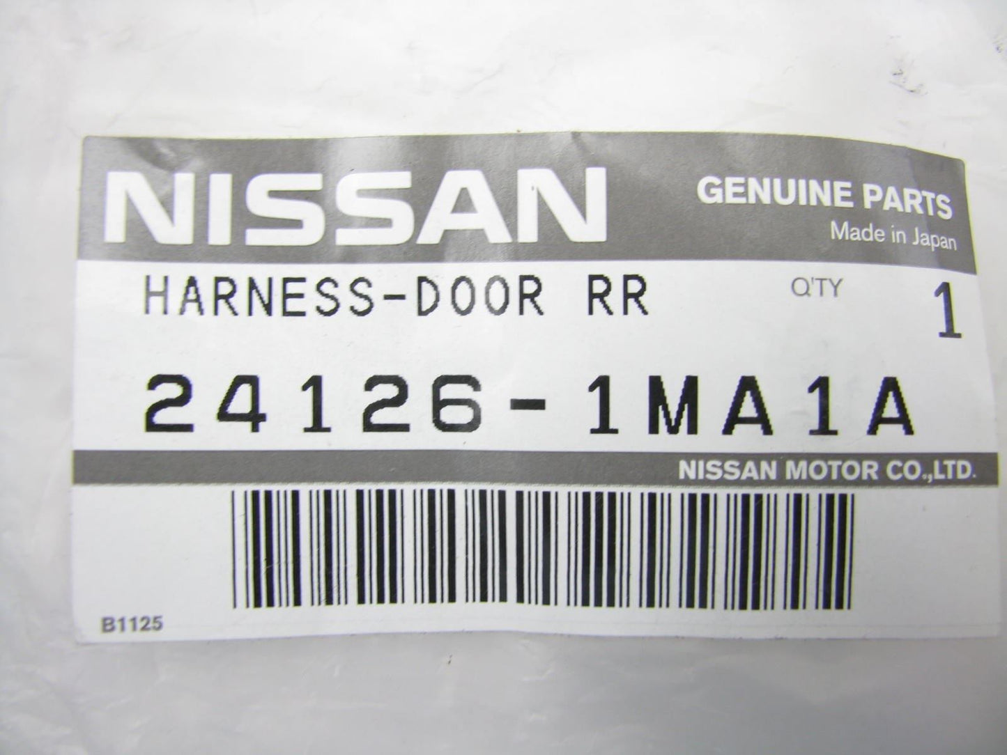 New Genuine REAR RIGHT Side Door Wire Harness OEM For Infiniti 241261MA1A