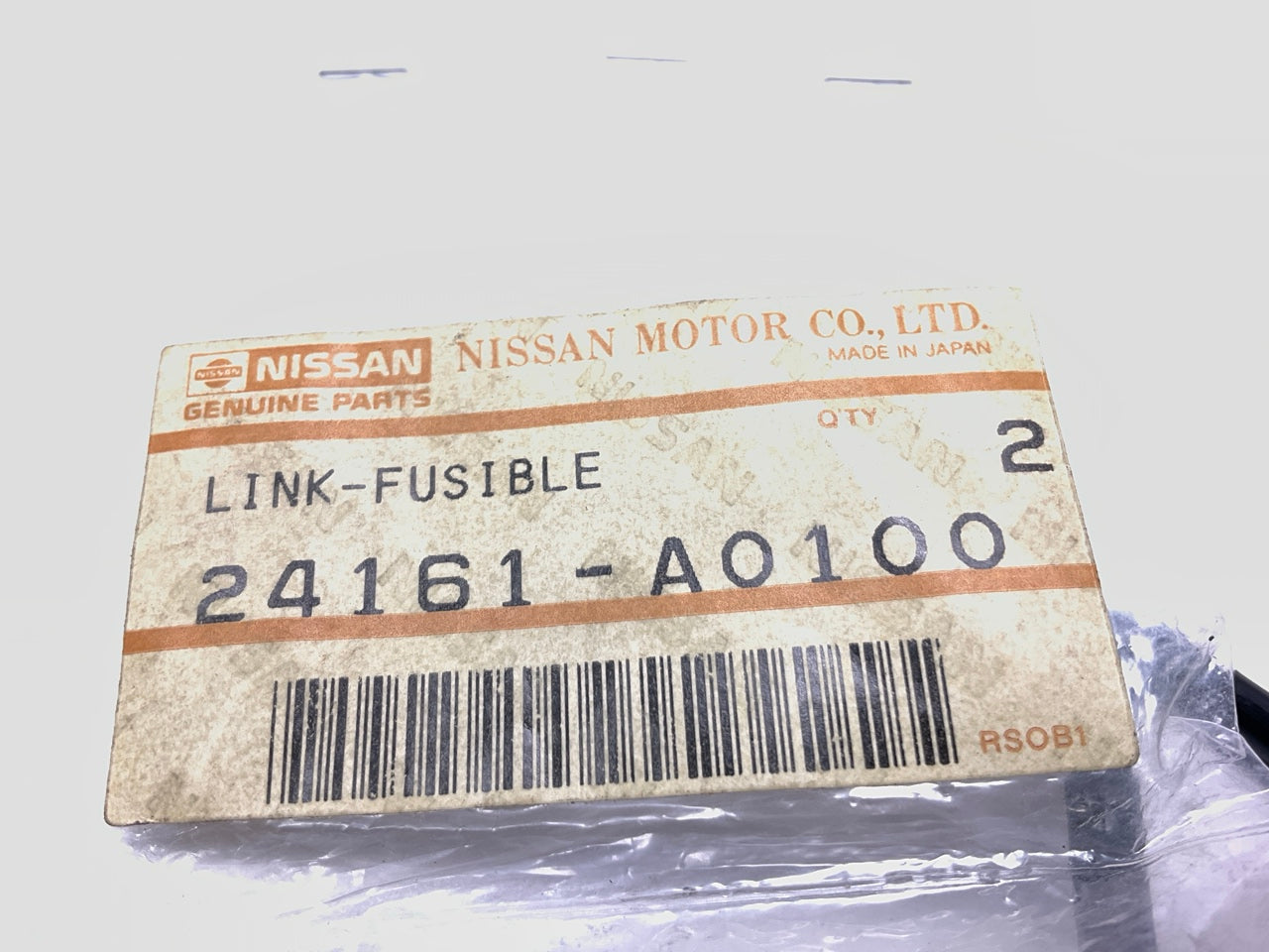 New Black 1.25 Fusible Link Fuse Link Wire OEM For 75-78 Datsun 280z 24161-A0100