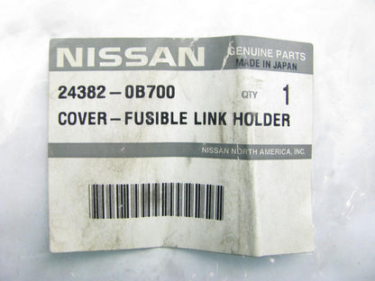New Genuine Engine Relay Box Upper Cover For 1993-1996 Nissan Quest 243820B700