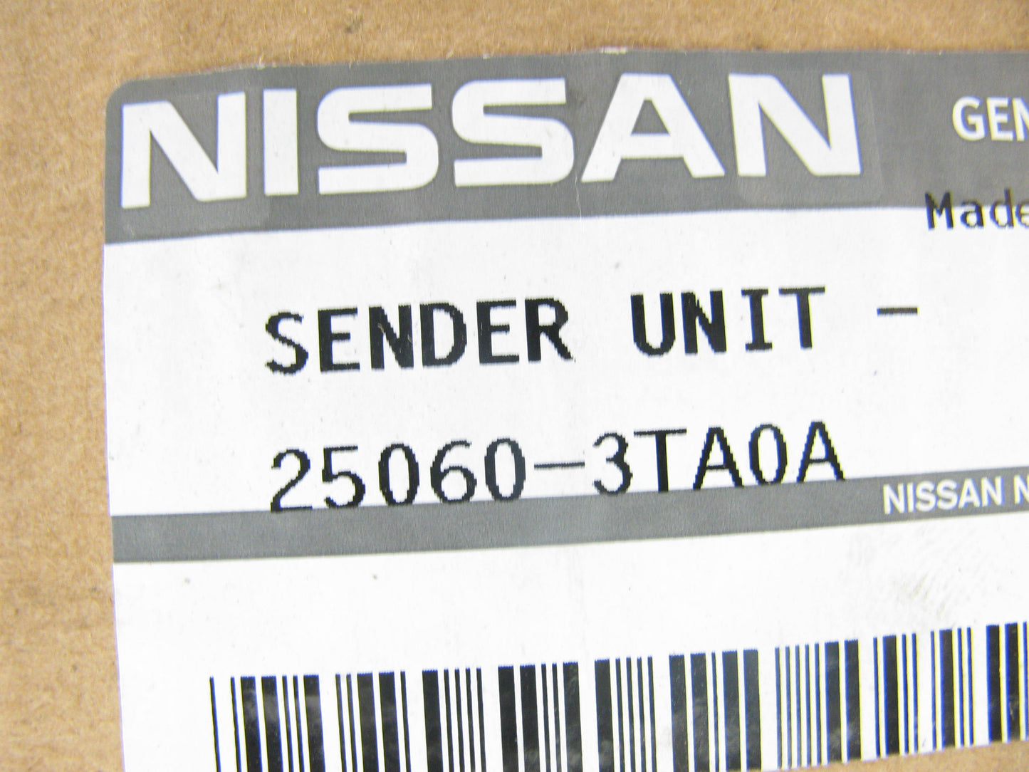 NEW - OEM 25060-3TA0A Fuel Level Sender For For 13-18 Nissan Altima 16-20 Maxima