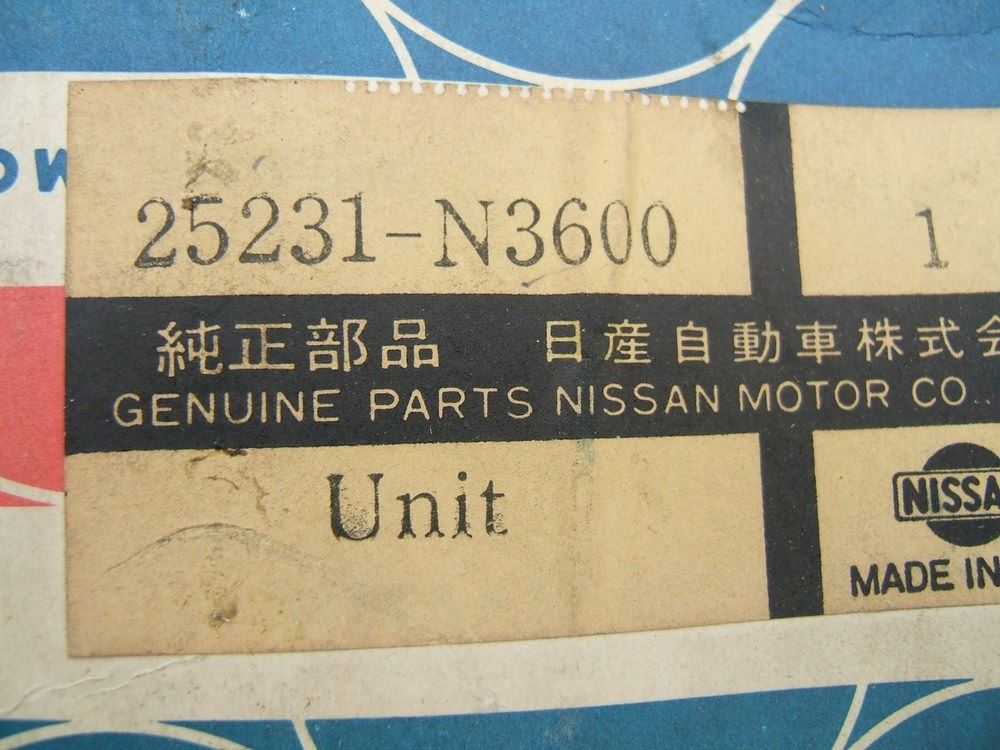NEW - OEM 25231-N3600 Seat Belt Interlock Module Unit For 1975 Datsun 280Z